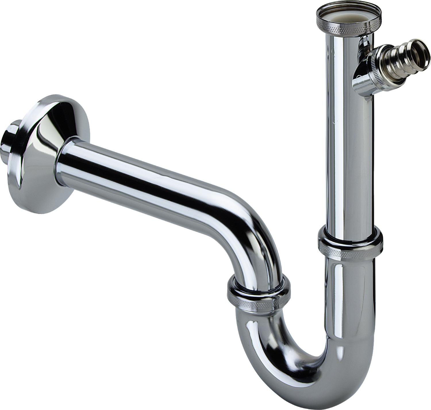 Viega Plus-Sifon syfon do umywalki rurowy chrom 445577