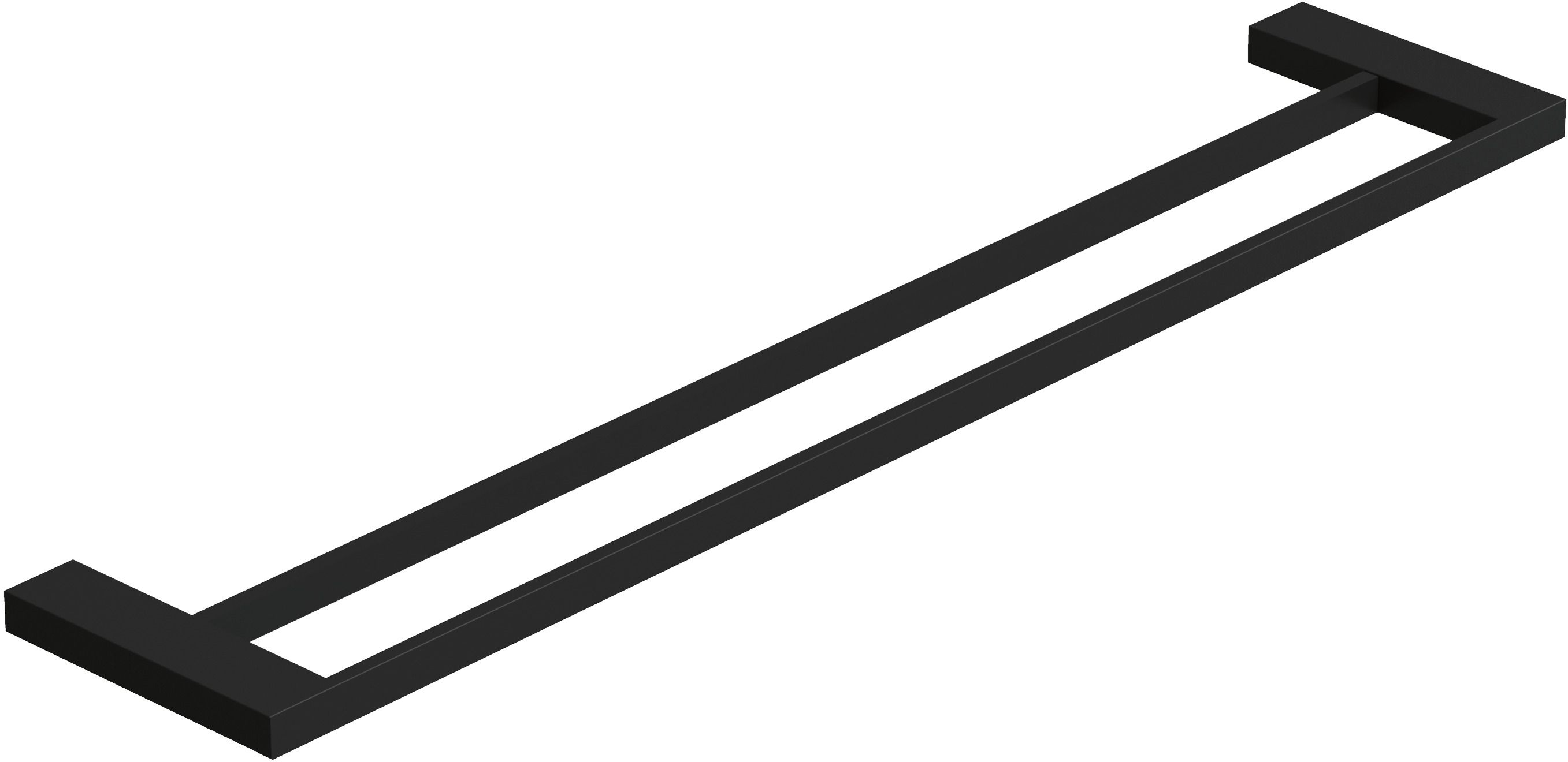 Kludi Vela C wieszak na ręcznik 60 cm czarny mat 3198839