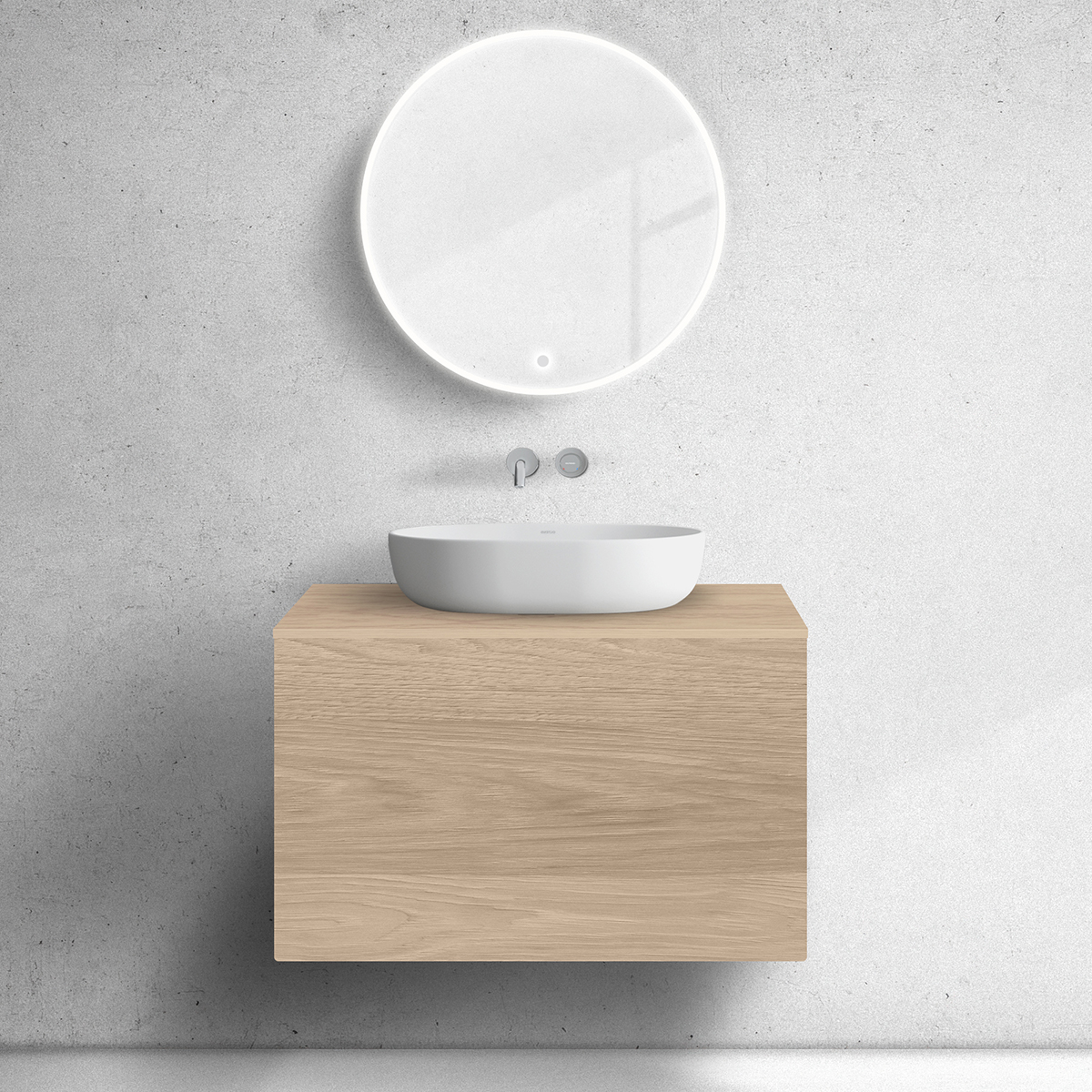 Oltens Lun szafka podumywalkowa 80 cm dąb 60033060 - Wysyłka w 24h