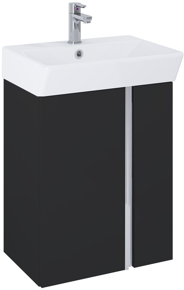 Elita Skye umywalka z szafką 50,5 cm black matt RE020500127160