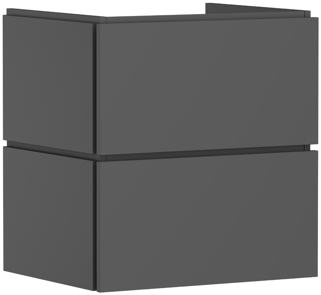 Hansgrohe Xilesa E szafka 58x47x62 cm podumywalkowa wisząca szara 54293760