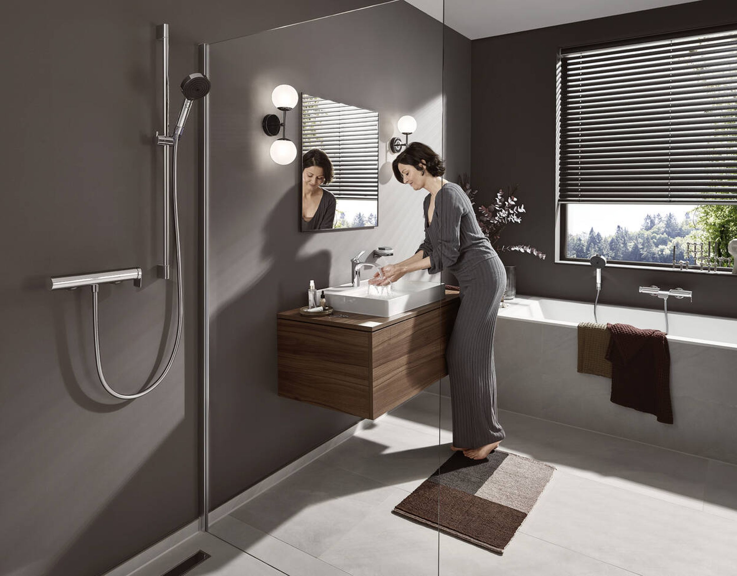 Hansgrohe Vivenis bateria prysznicowa ścienna chrom 75620000 - Wysyłka w 24h