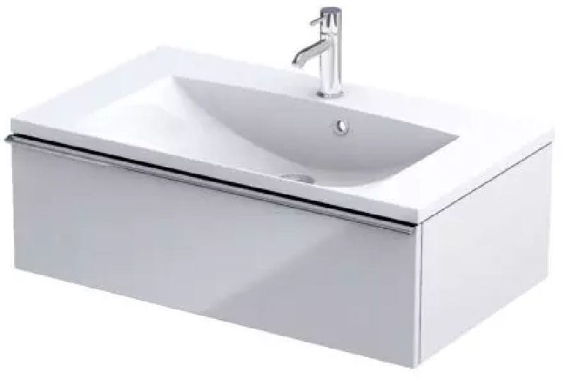 Oristo Etna szafka 80 cm podumywalkowa wisząca biały połysk OR52-SD1S-80-1