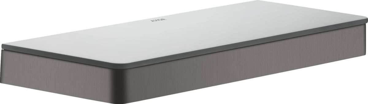 Axor Universal półka 30 cm ścienna czarny chrom szczotkowany 42838340