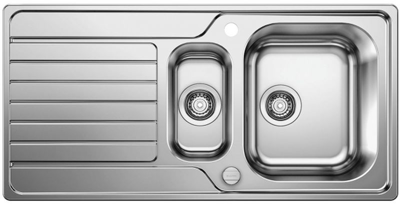 Blanco Dinas 6 S zlewozmywak stalowy 100x50 cm stal szczotkowana 523379