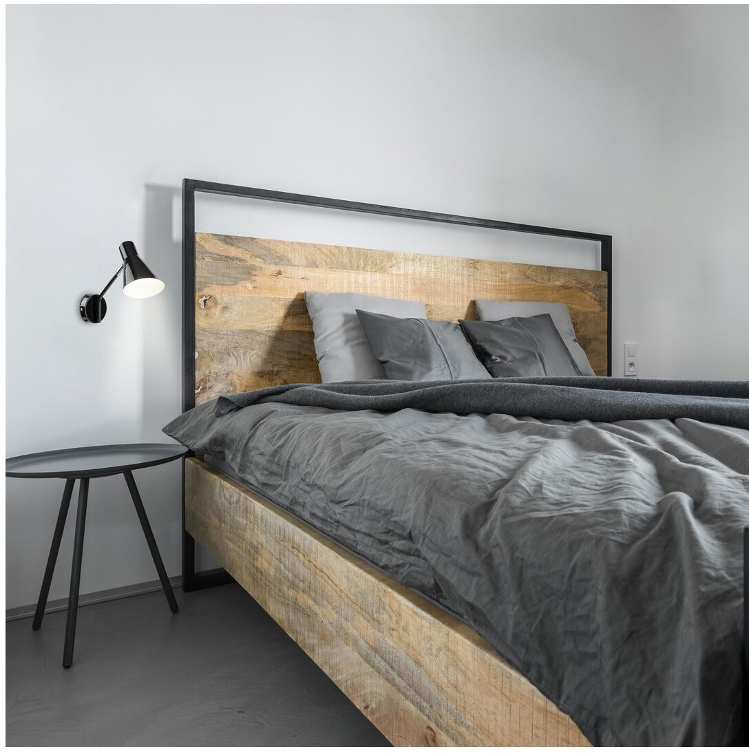 Rabalux Alfons kinkiet 1x25W czarny 4504