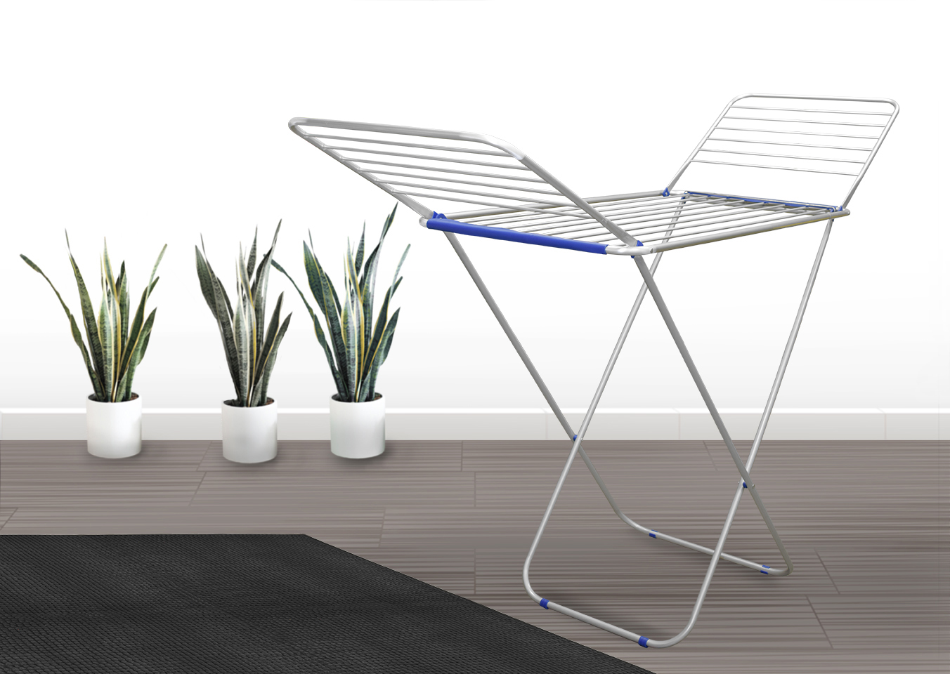 Sepio suszarka na pranie Model 201 stojąca srebrna 10SUSSTMOD201