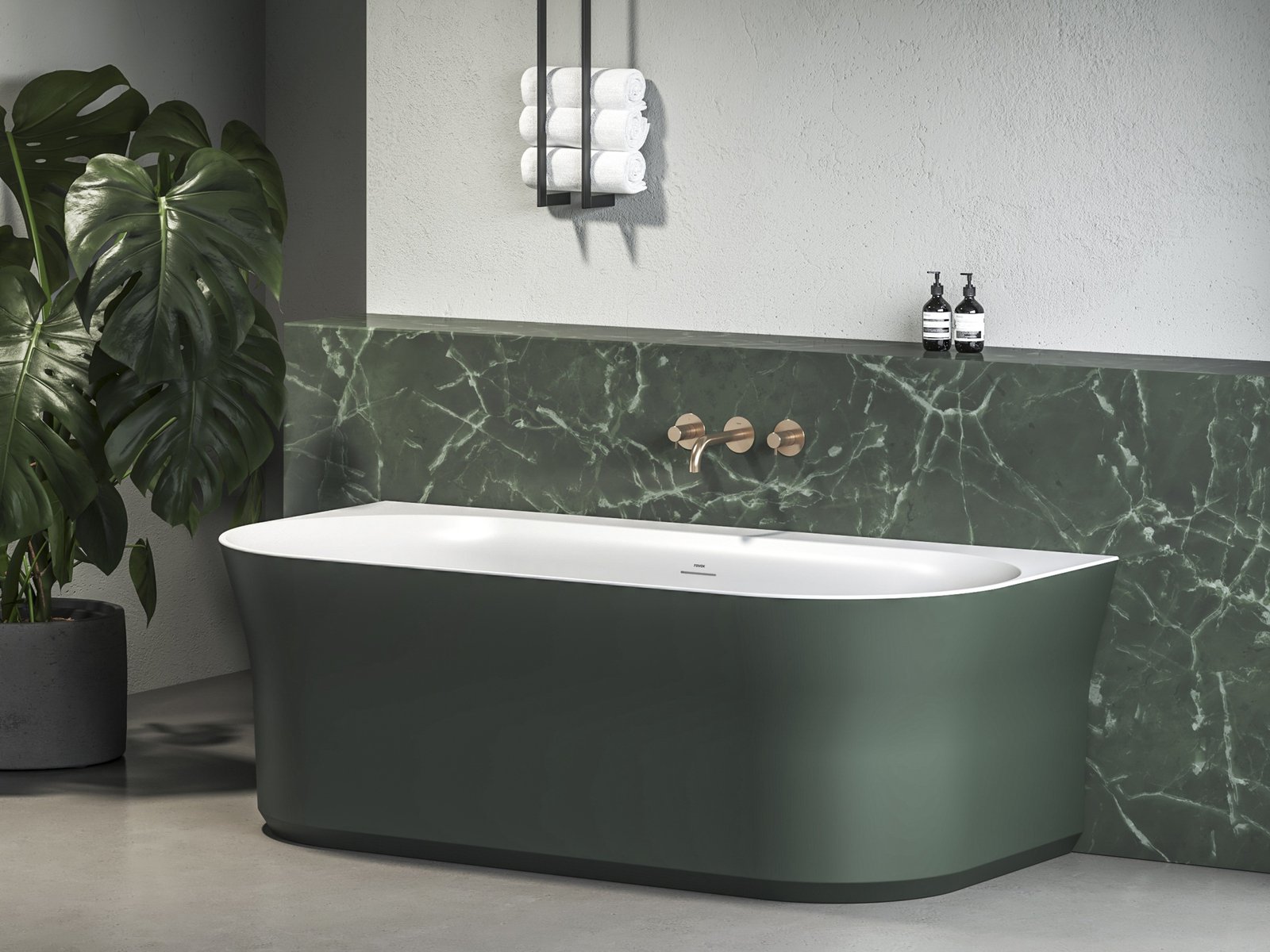 Ravak Espirit bateria wannowo-prysznicowa podtynkowa ES 021.60 GLB złoto szczotkowane X070601