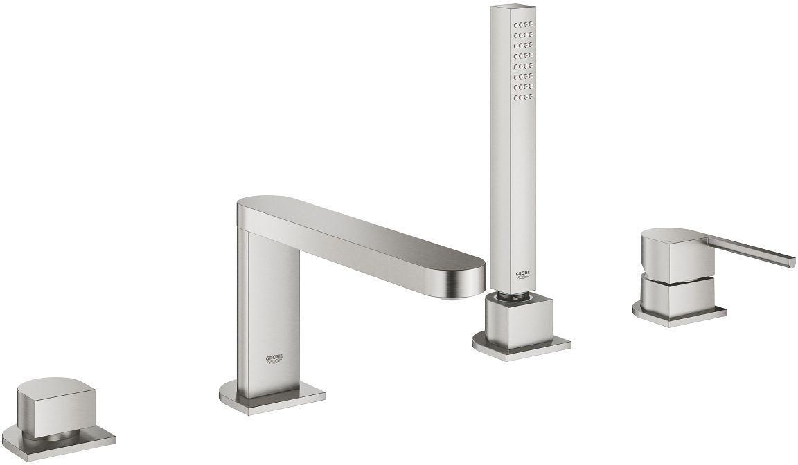 Grohe Plus bateria wannowo-prysznicowa nawannowa stal nierdzewna 29307DC3 - Wysyłka w 24h