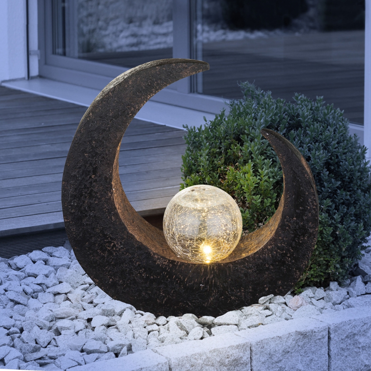 Globo Lighting Solar lampa solarna stojąca 1x0,02 W brązowa 33469