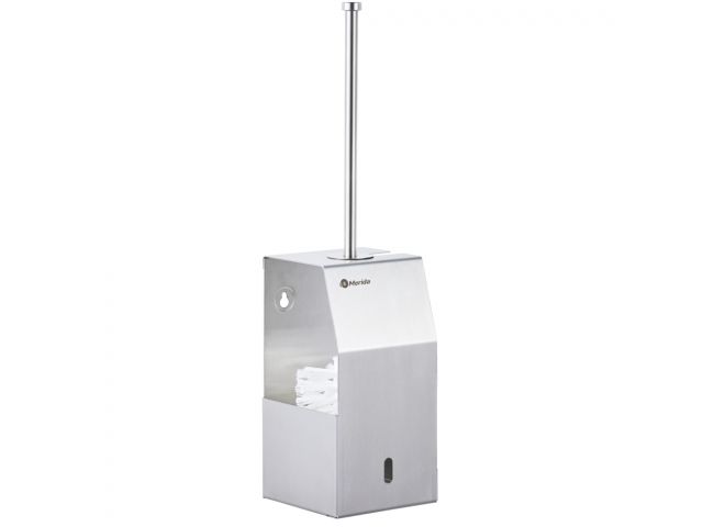 Merida szczotka wisząca toaletowa stal mat SZ15S