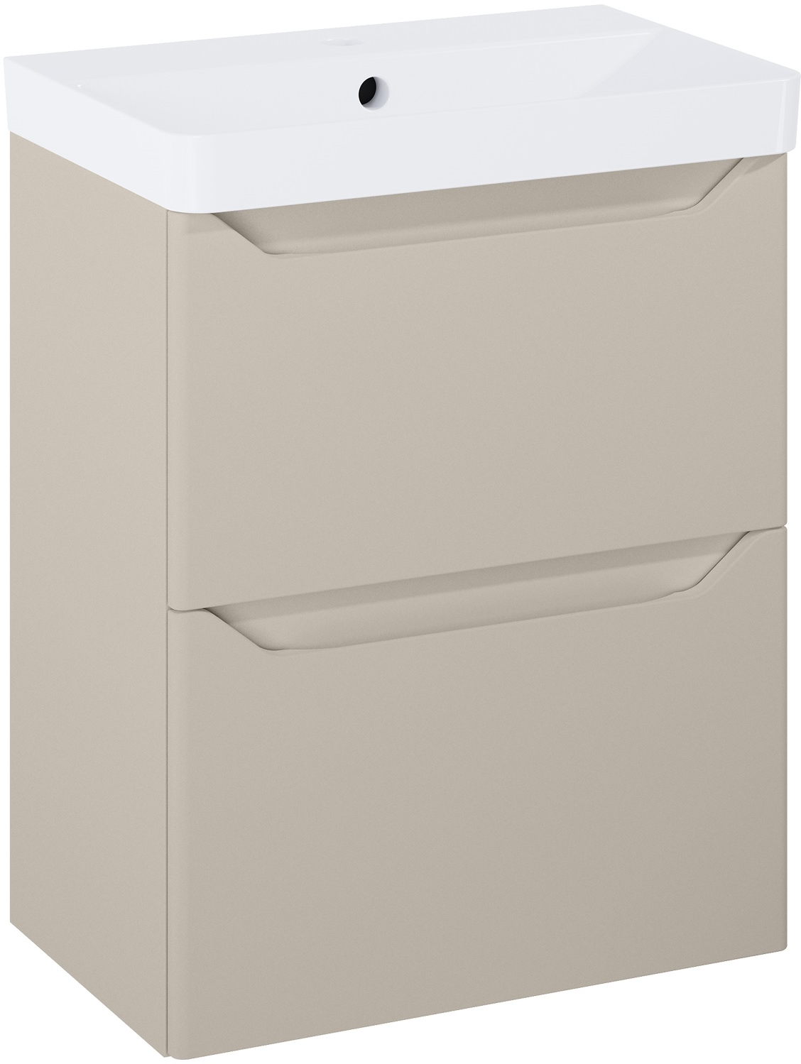 Elita Helo umywalka z szafką 50,8 cm fume matt RE020500207020