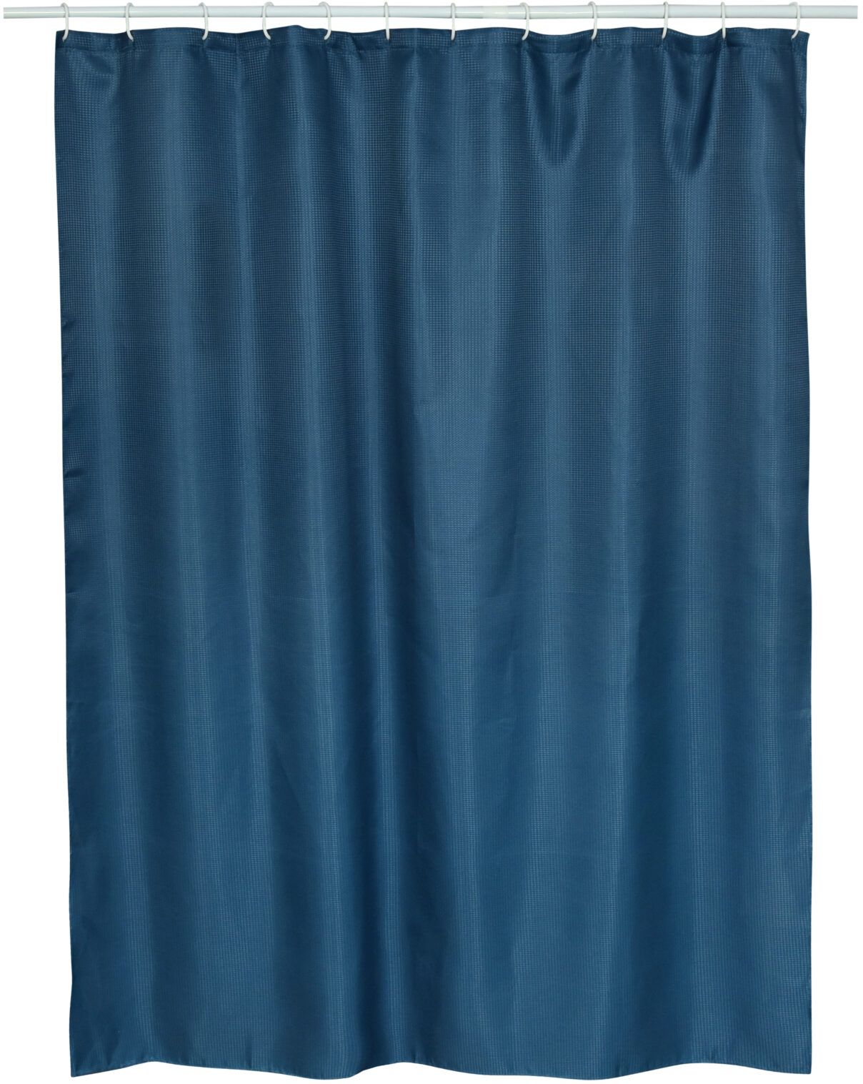 BISK Rist zasłona prysznicowa 200x180 cm granatowa 08379