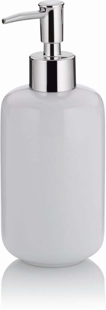 Kela Isabella dozownik do mydła 400 ml ceramiczny-biały 20502 - Wysyłka w 24h