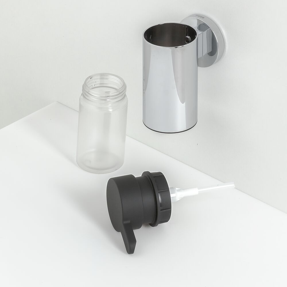 Tiger Noon dozownik do mydła 90 ml ścienny chrom 13208.3.03.46