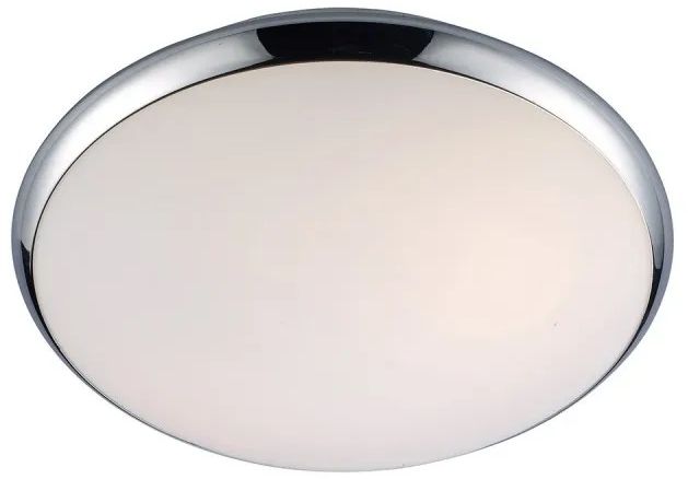 Italux Kreo plafon 1x60 W biały-chrom 5005-S