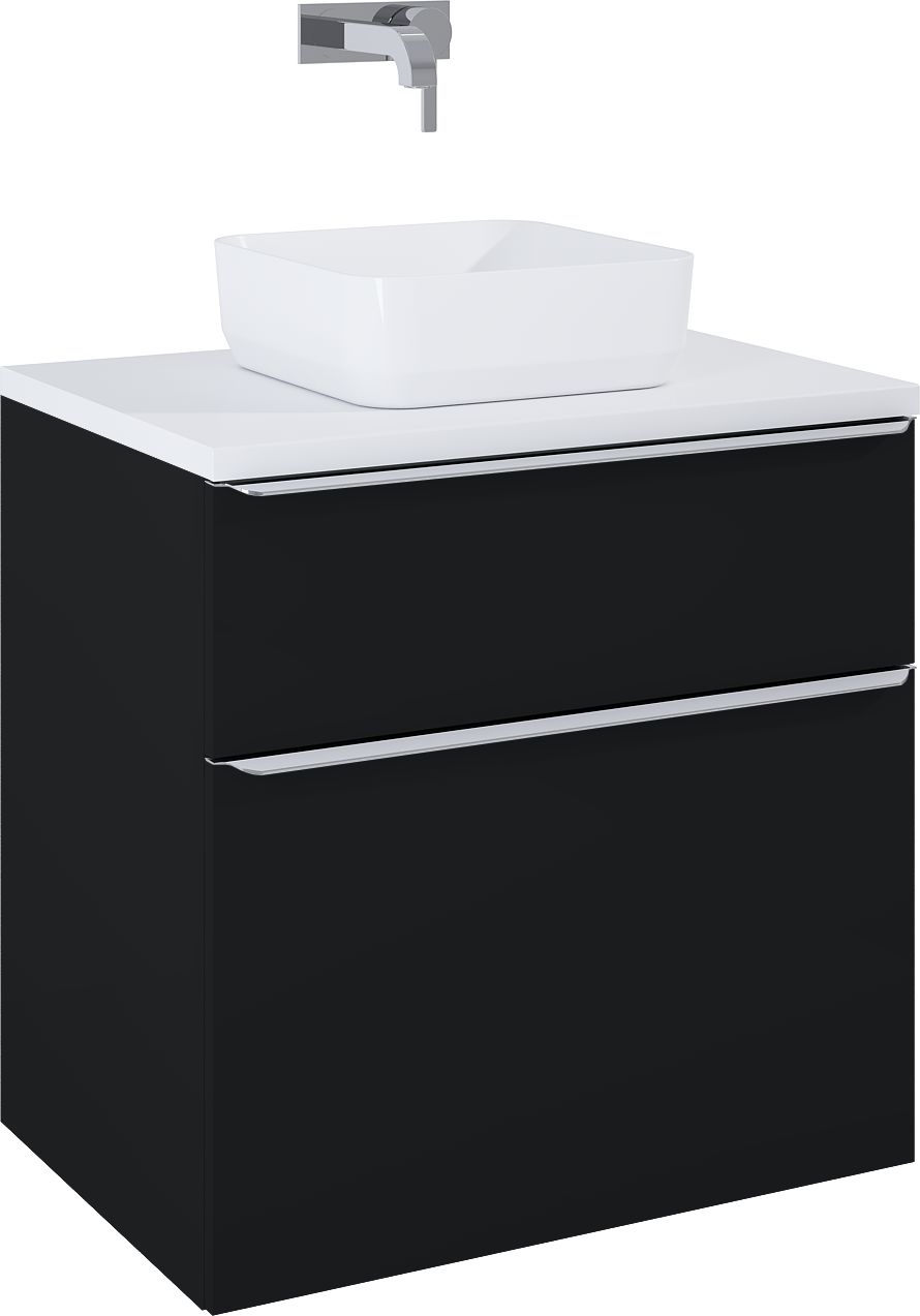 Elita Lofty szafka 70x48,7x69,5 cm podumywalkowa wisząca black matt RE010700027160