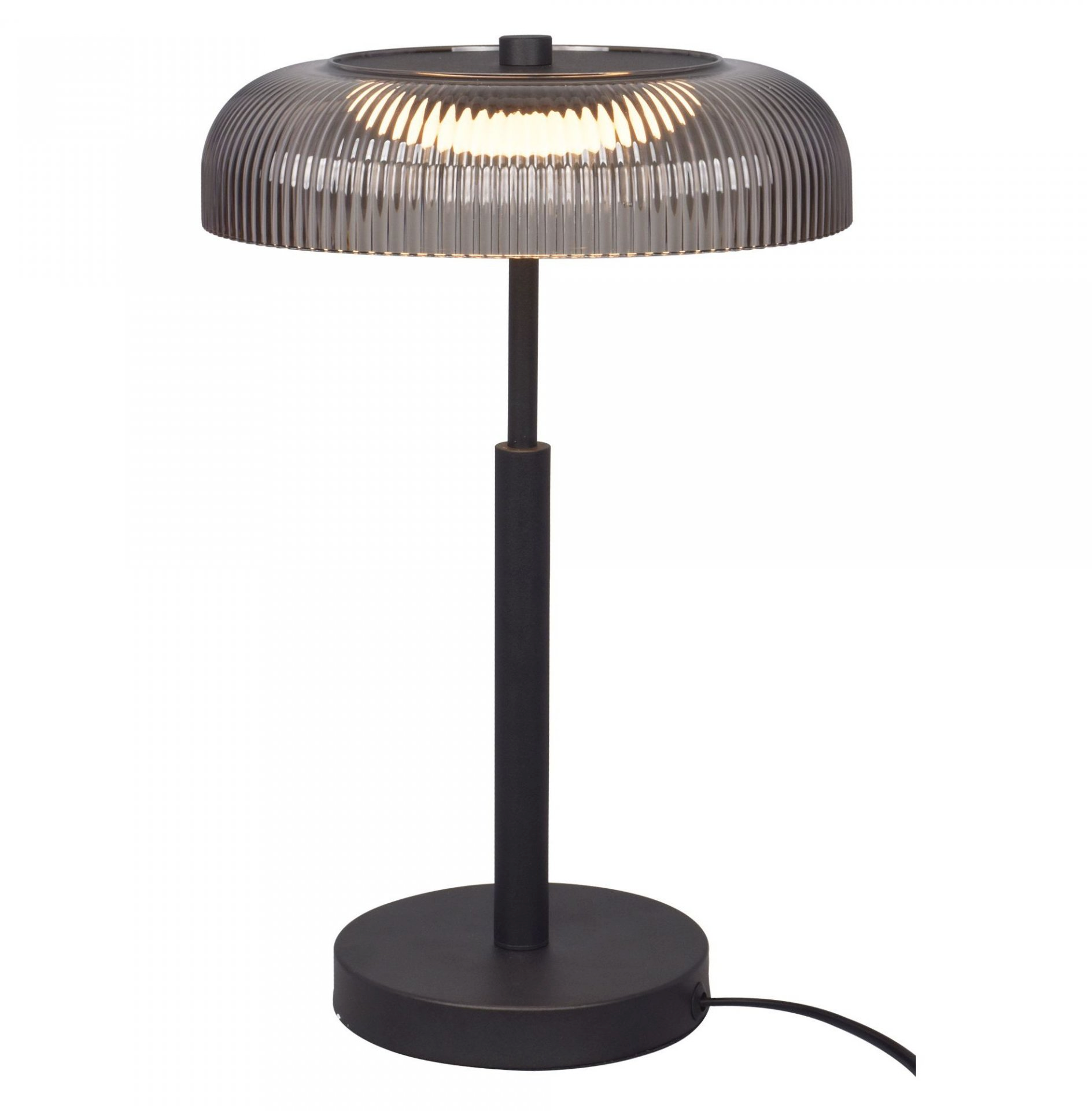 Zuma Line Solvia lampa stołowa 1x10 W czarna T230757601