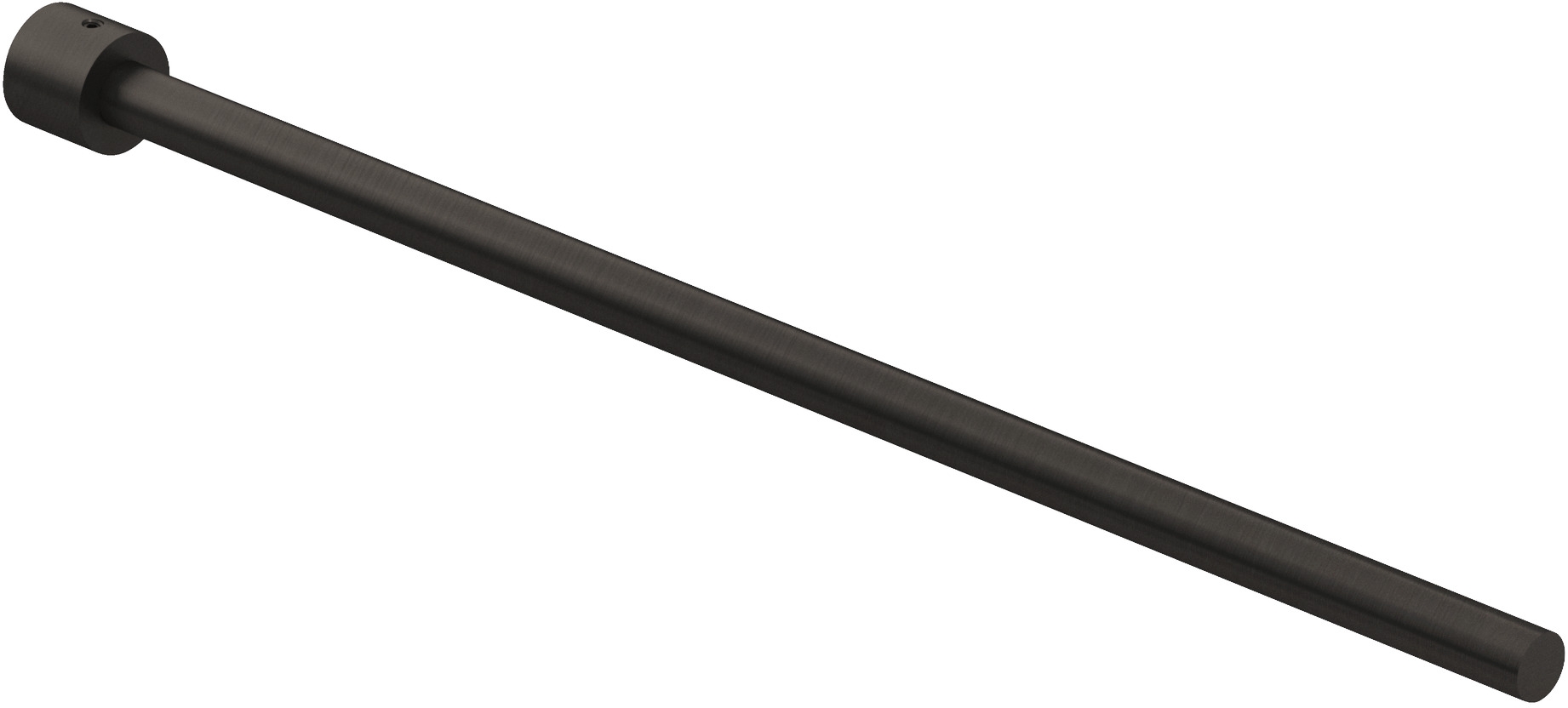 Kludi Vela R wieszak na ręcznik 45 cm czarny szczotkowany 58977N2S