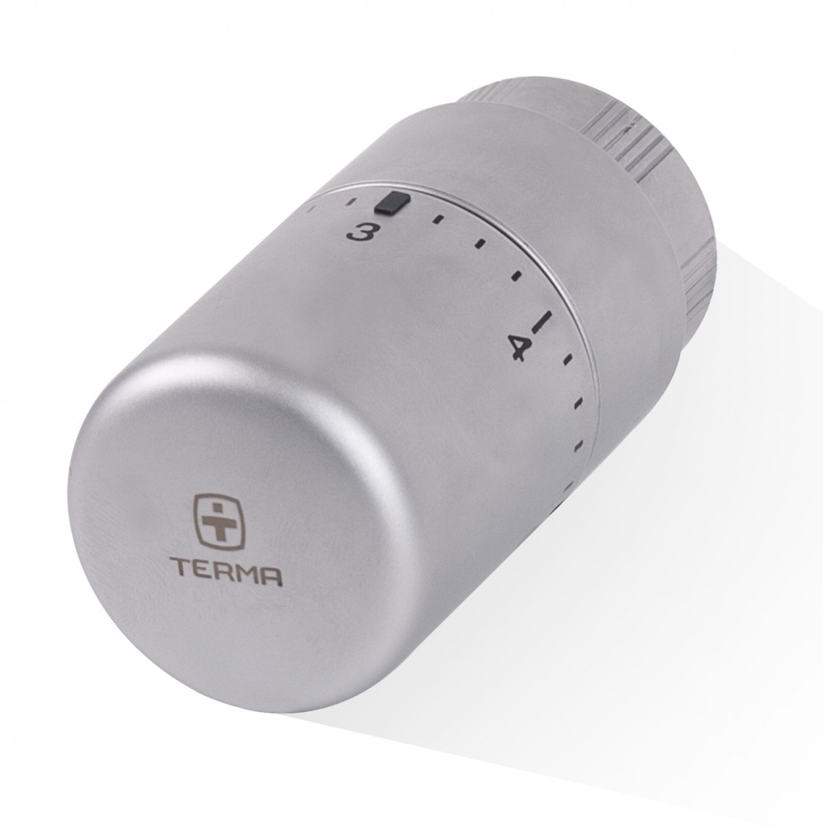 Terma Slim głowica termostatyczna satyna TGGST001