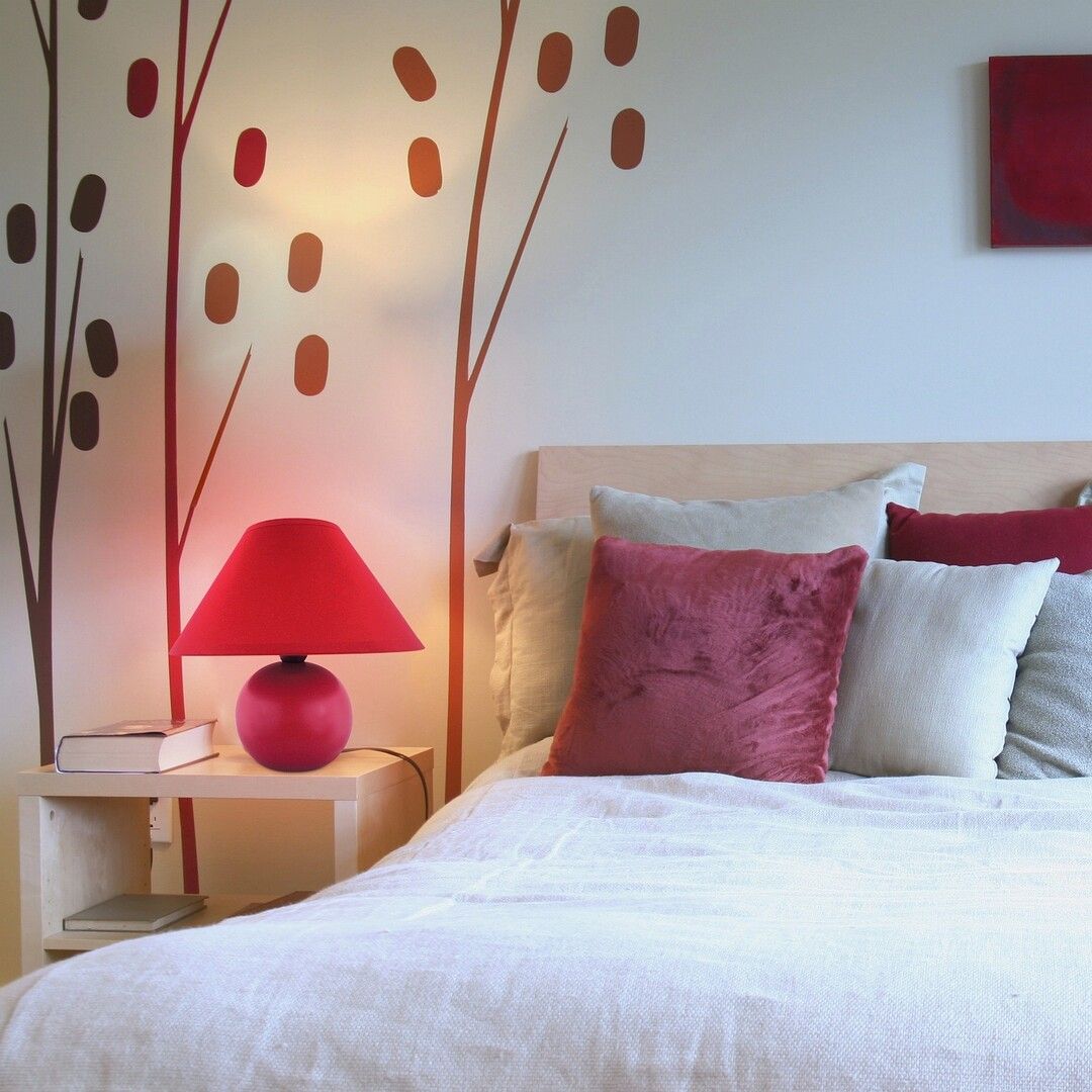 Rabalux Ariel lampka nocna 1x40 W bordowa 4906