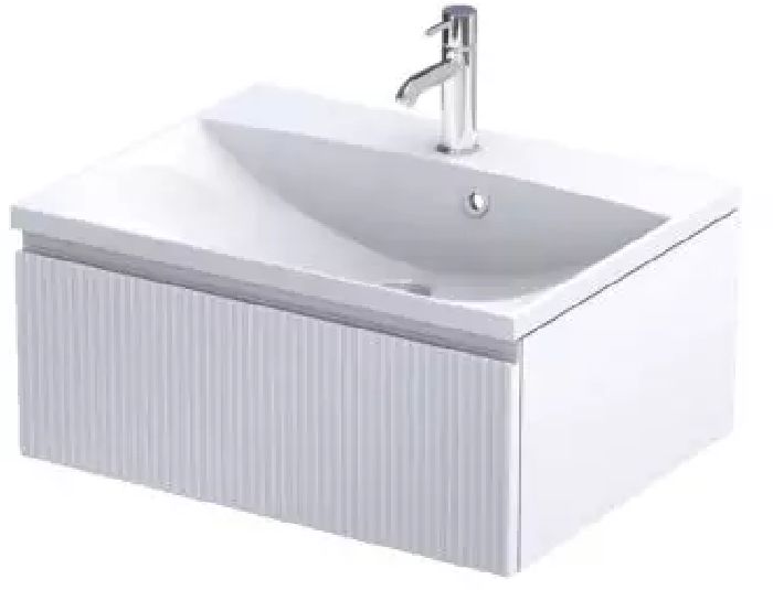 Oristo Brylant szafka 60 cm podumywalkowa wisząca biały mat OR36-SD1S-60-2R