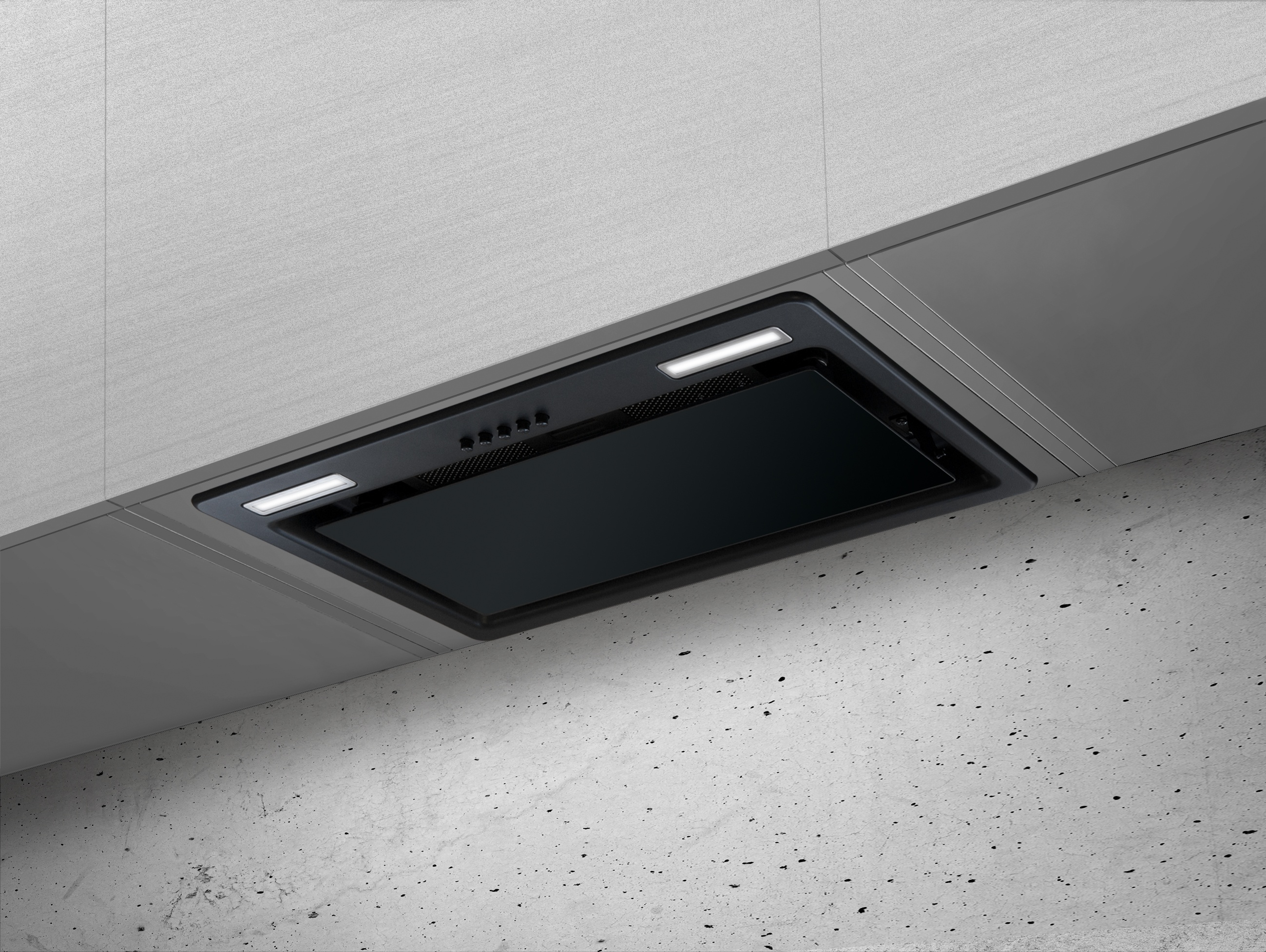 iceBerg Solido okap kuchenny 52 cm podszafkowy czarny SOLOPPOMBK6001