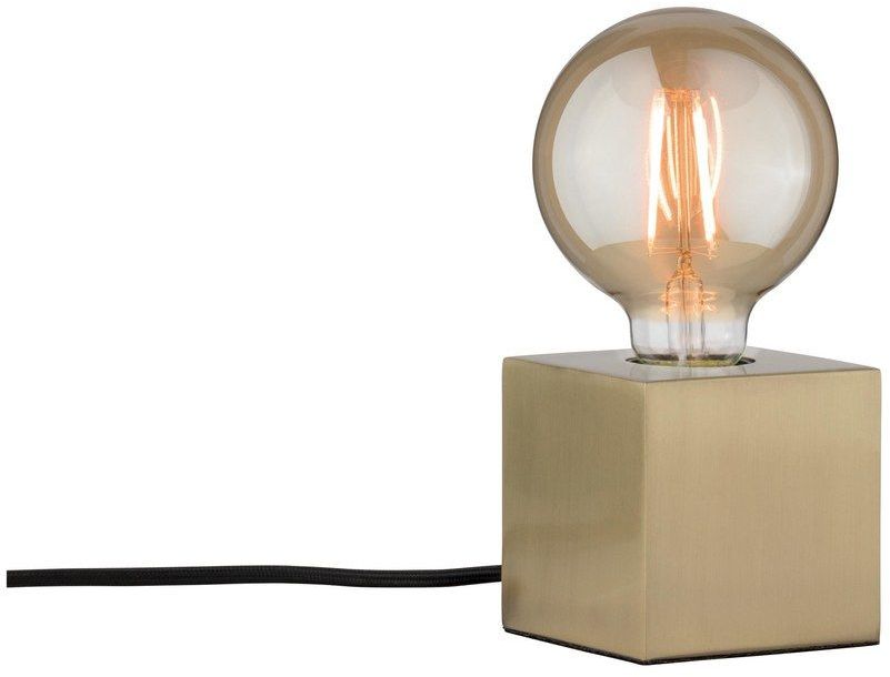 Paulmann Dilja lampa stołowa 1x20 W mosiądz PL79728