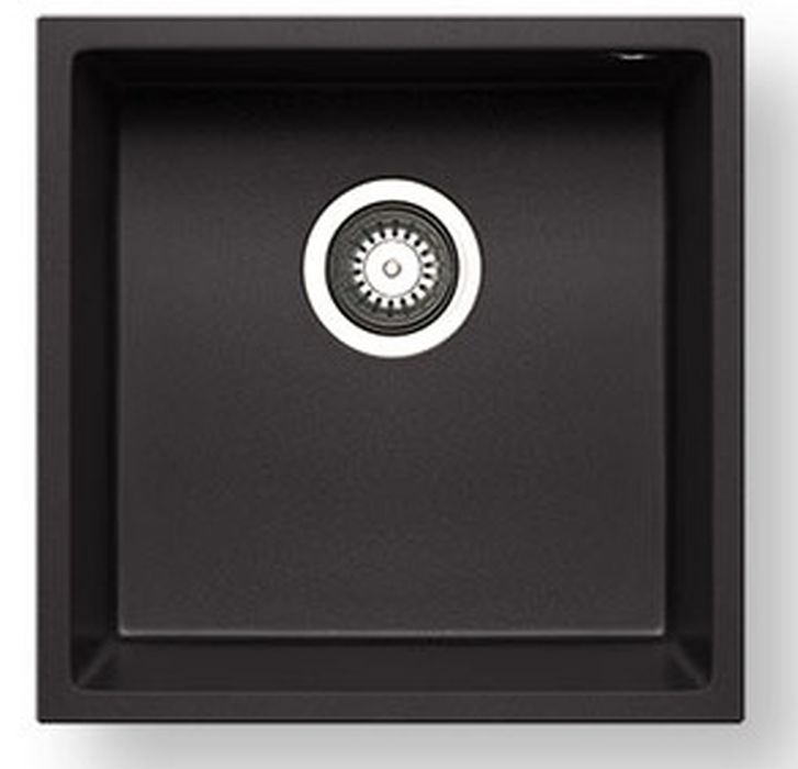 Pyramis Tetragon komora podwieszana 40x40 cm Volcano czarny mat 070229811