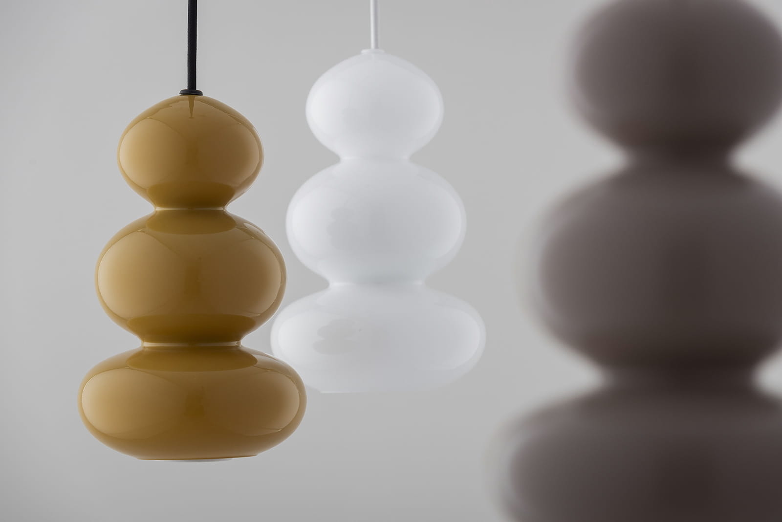 Argon Orlando lampa wisząca 1x5 W biała-opal 8824