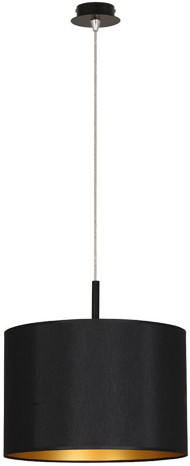 Nowodvorski Lighting Alice lampa wisząca 1x25 W czarna/złota 4961