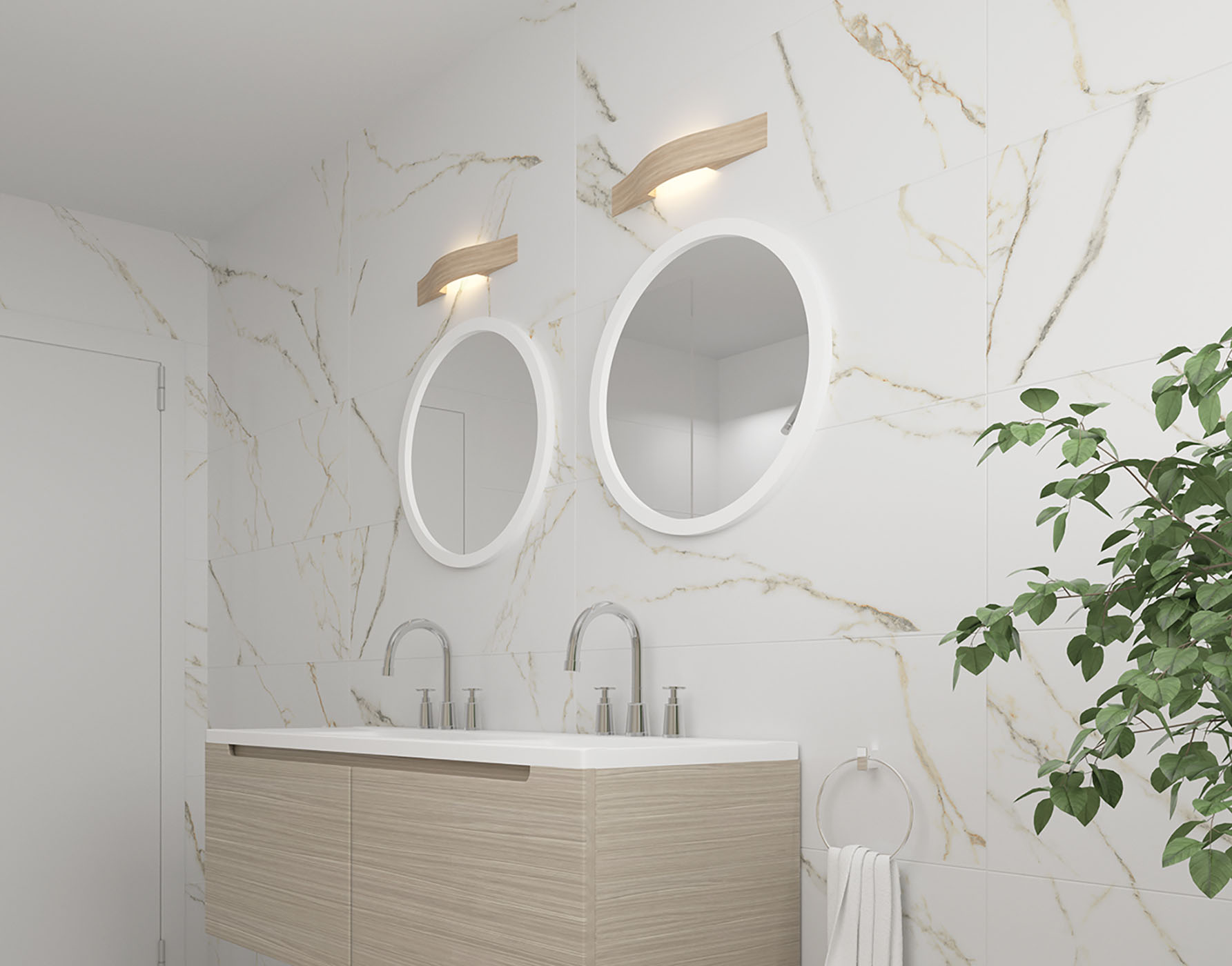 La Plateria Calacata płytka ścienna 35x90 cm