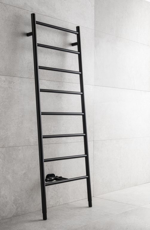 P.M.H. Zoe grzejnik łazienkowy 170x60 cm czarny ZO1B-M