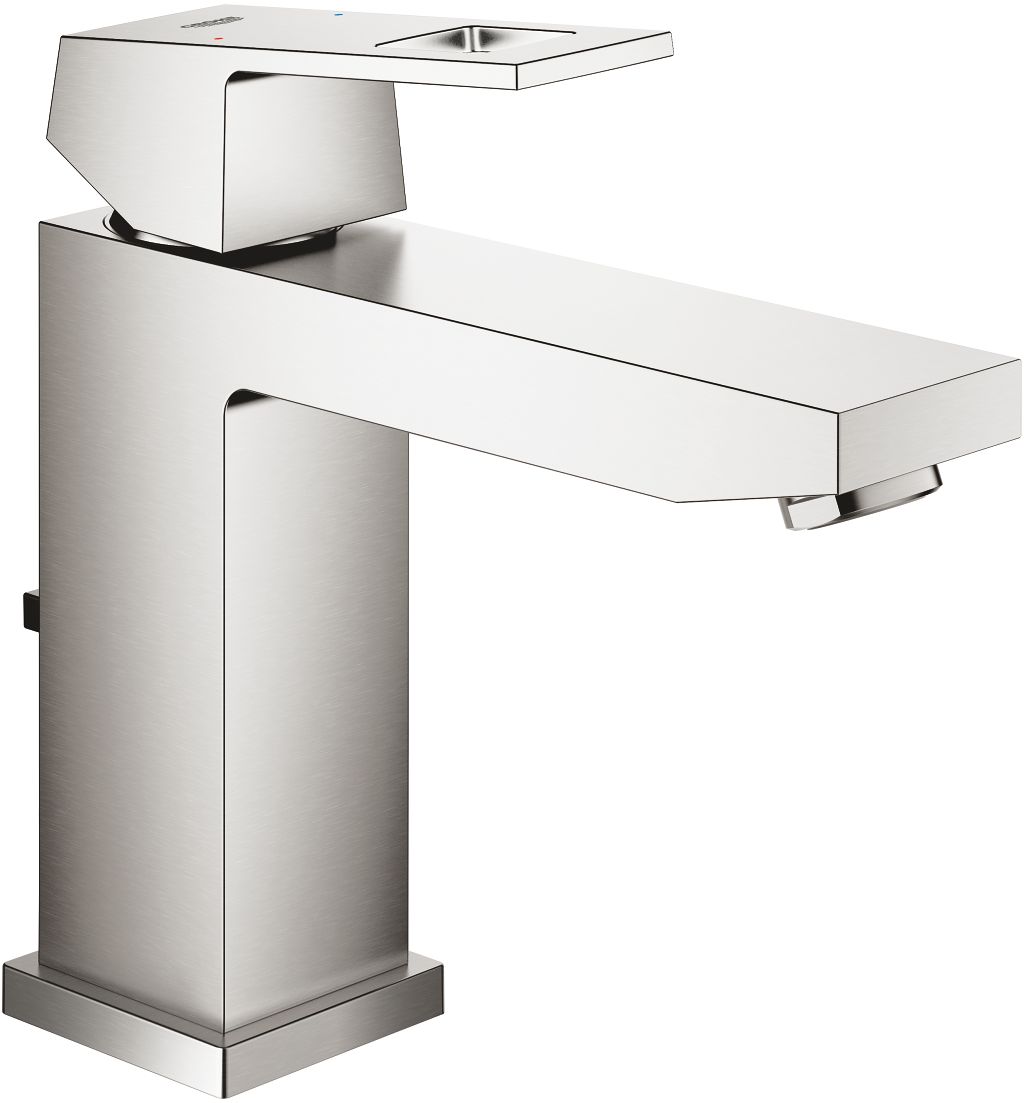 Grohe Eurocube bateria umywalkowa stojąca stal nierdzewna 23445DC0