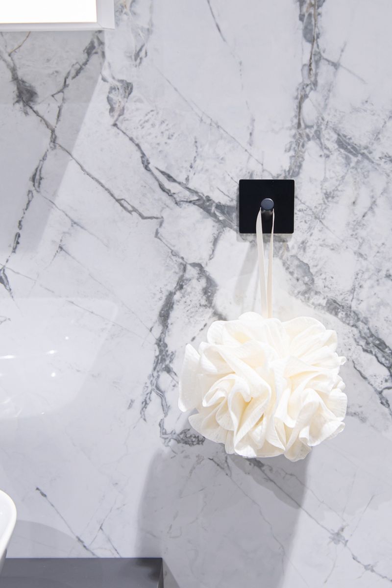 AWD Interior wieszak na ręcznik ścienny czarny AWD02091760