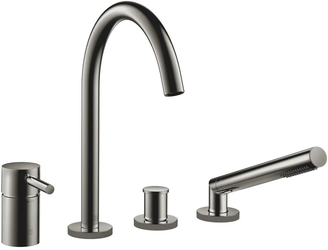 Dornbracht Meta bateria wannowo-prysznicowa 4-otworowa ciemny chrom 27632661-19