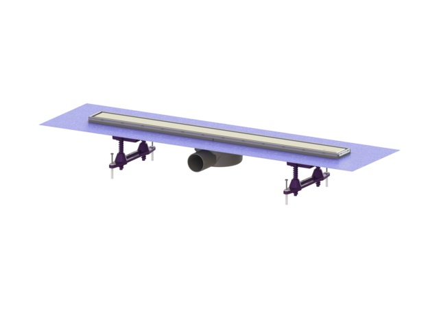 Kessel Linearis Compact odpływ liniowy prysznicowy 75 cm stal nierdzewna 45600.63M - Wysyłka w 24h