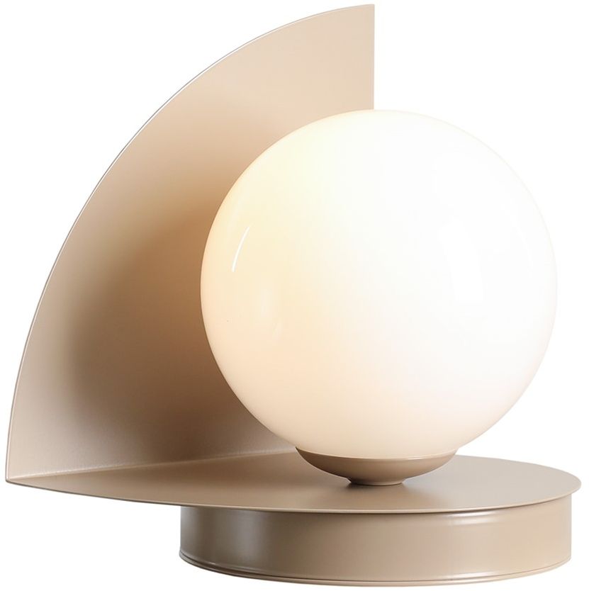 Aldex Loop lampa stołowa 1x10 W beżowa 1125B17