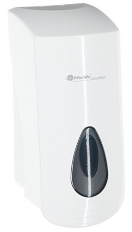 Merida Top dozownik pasty do mycia rąk 2000 ml ścienny biało-szary DTB601