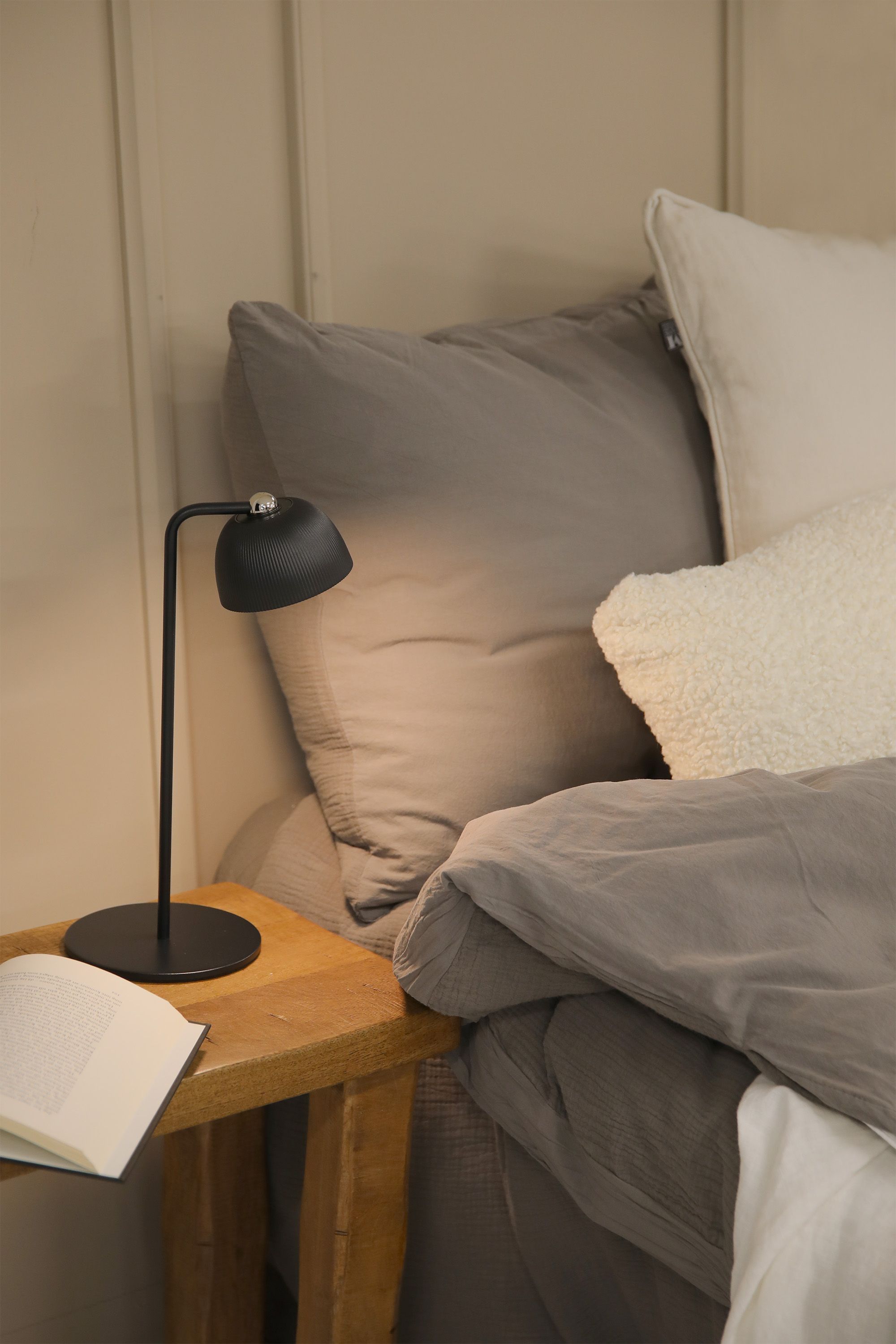 Markslöjd Diverse lampa stołowa zewnętrzna 1x3,3 W czarna 108951