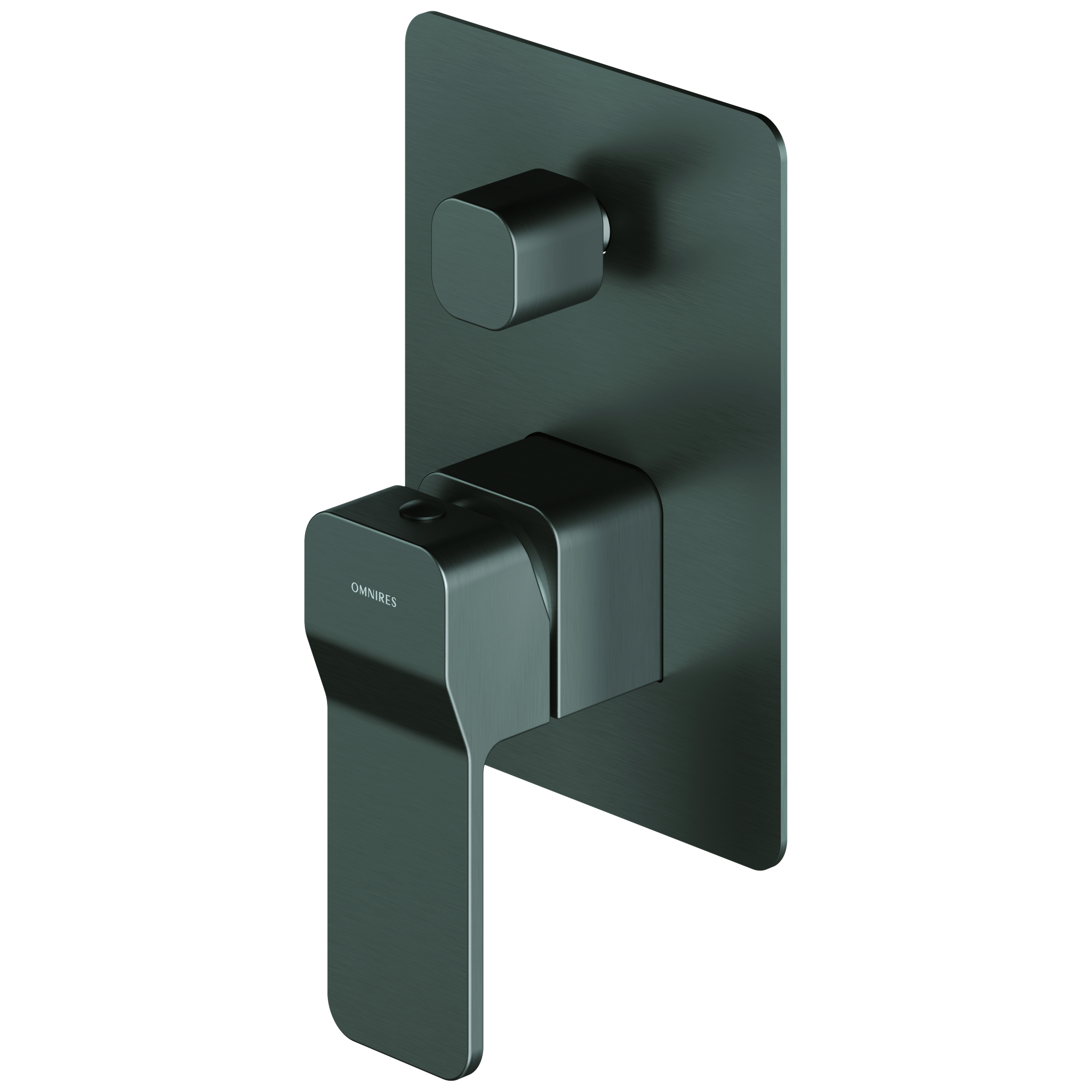 Omnires Slide bateria wannowo-prysznicowa podtynkowa grafit SL7735GR