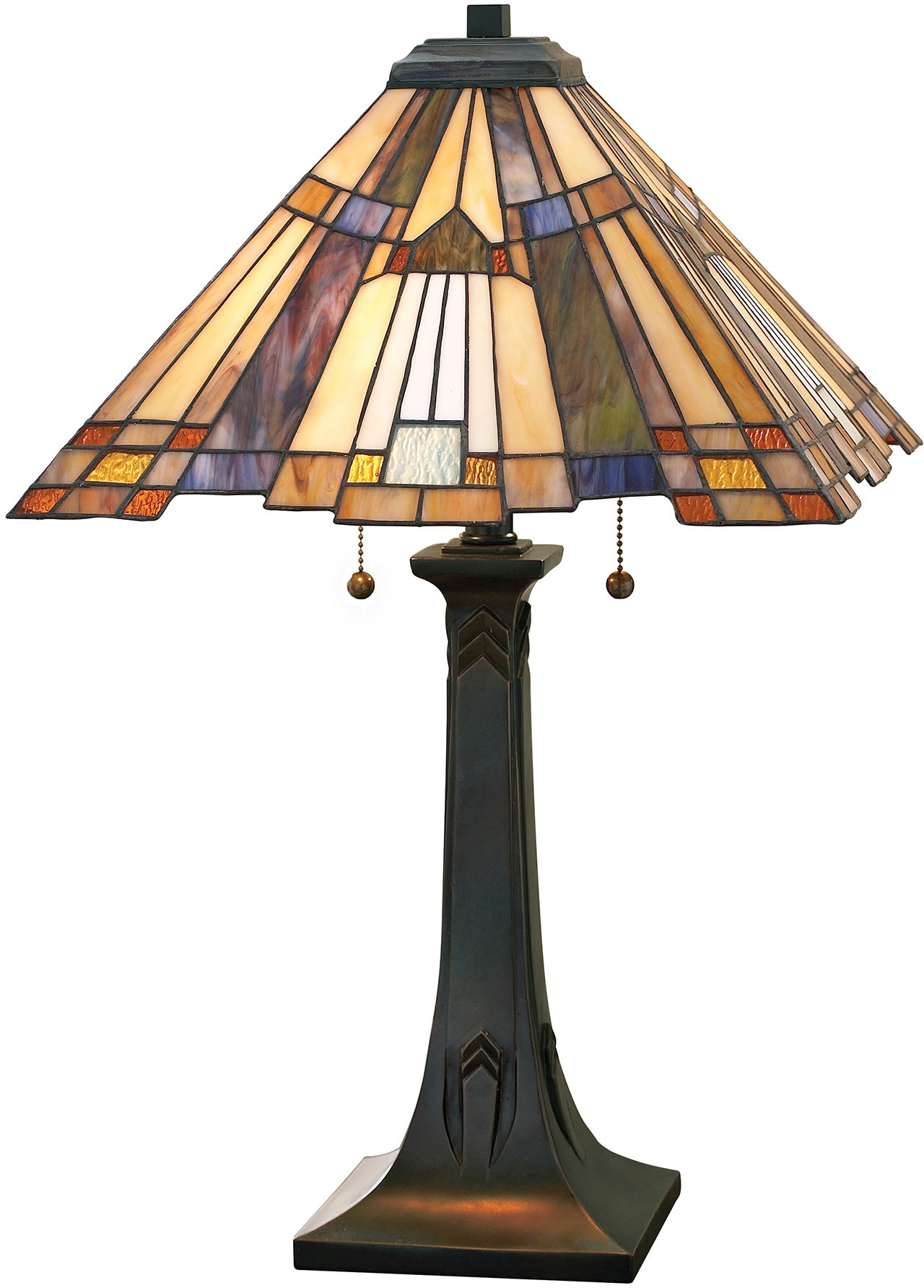 Elstead Lighting Inglenook lampa stołowa 2x60 W ciemny brąz QZ-INGLENOOK-TL