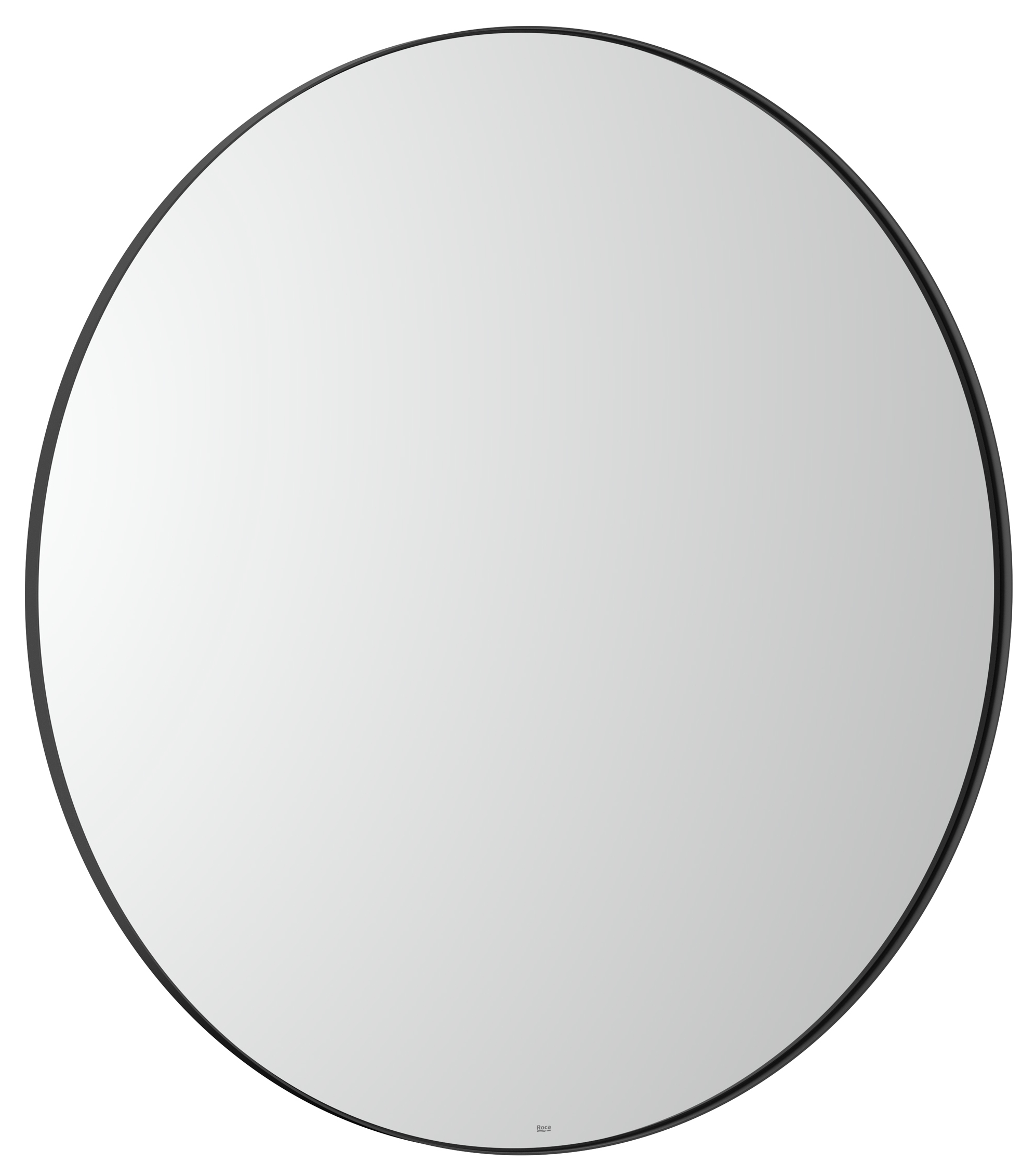 Roca Luna lustro 100x100 cm okrągłe czarny A812419000