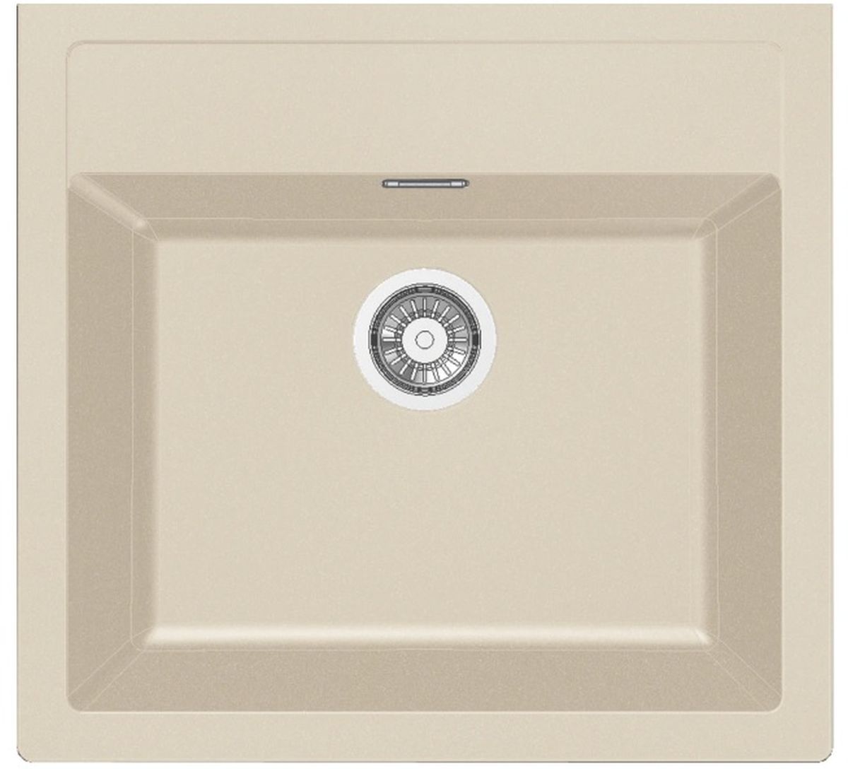 Franke Sirius SID 610 zlewozmywak 56x53 cm z Tectonite beżowy 143.0676.461 - Wysyłka w 24h