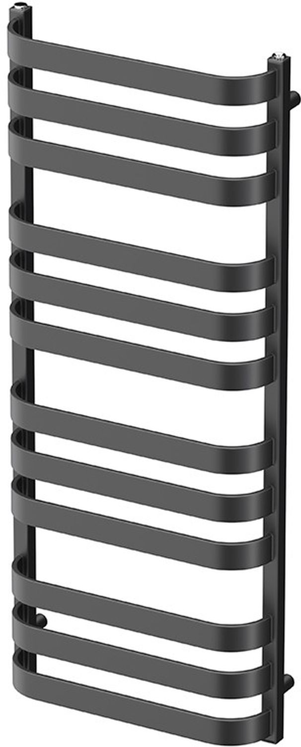 LaVita Scala grzejnik łazienkowy drabinkowy 126,5x53 cm czarny