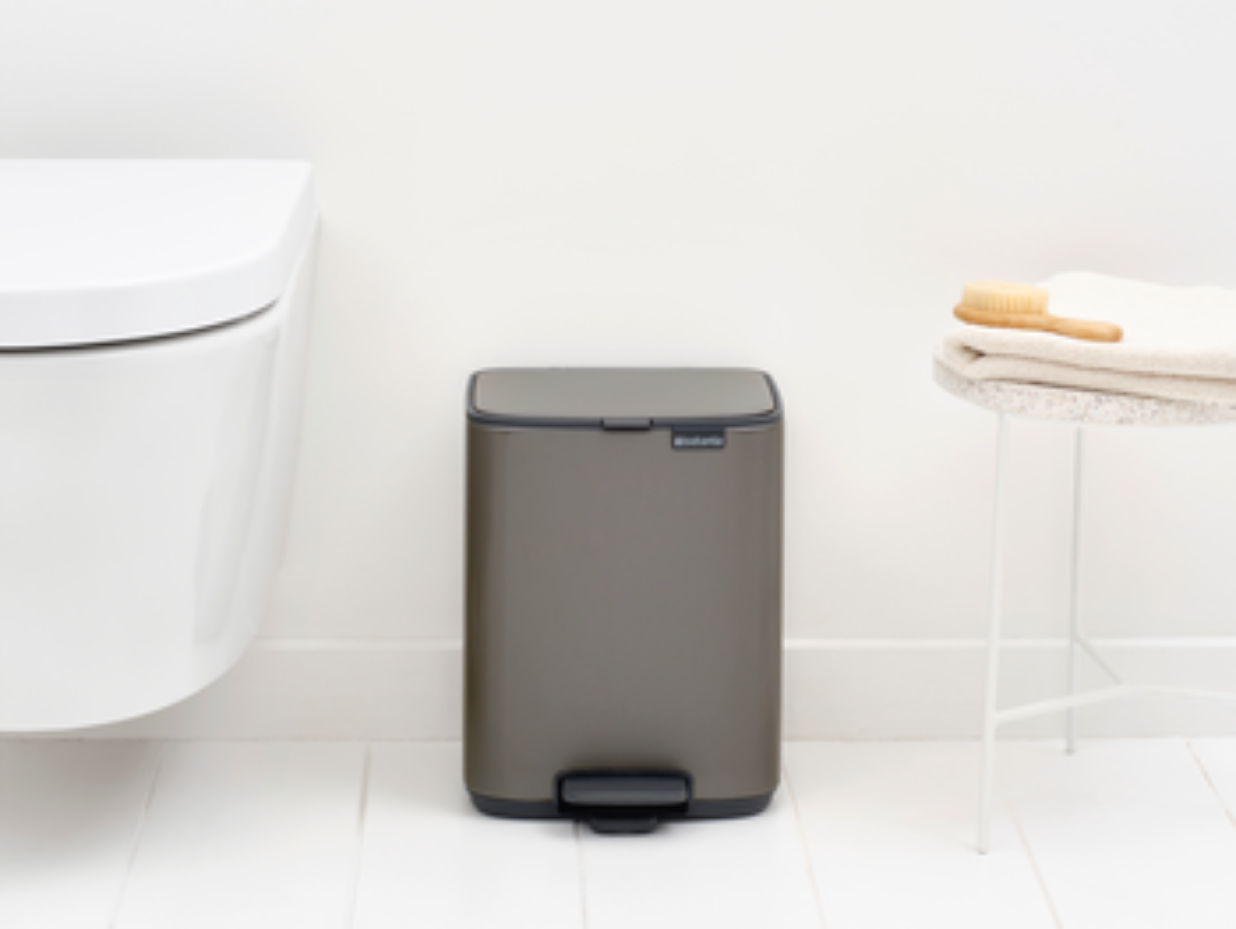 Brabantia Bo kosz na śmieci l platinum 237966