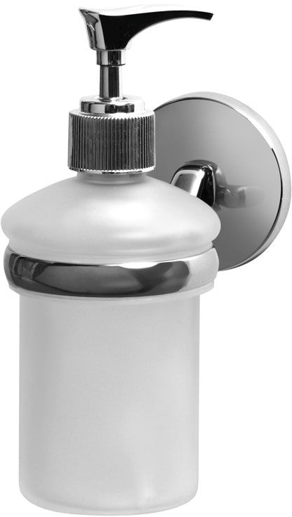 Bisk Chroma dozownik do mydła 150 ml ścienny chrom 01434