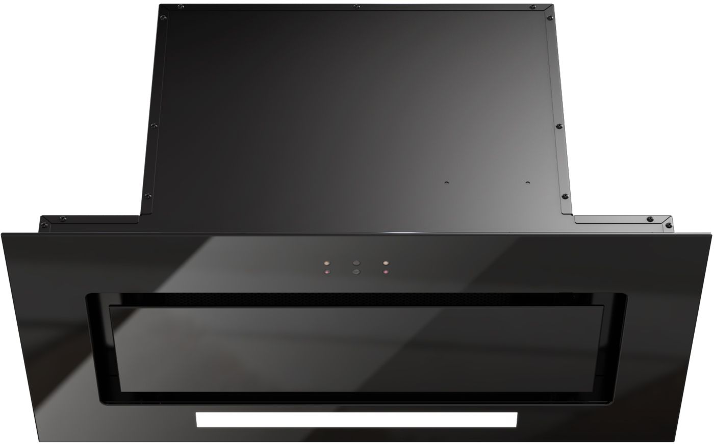 Maan Tetyda 2 60 Plus Gest Silent okap kuchenny 59,6 cm podszafkowy czarny OTETT260HFGC.S3.MC.KSB.SIL_EO