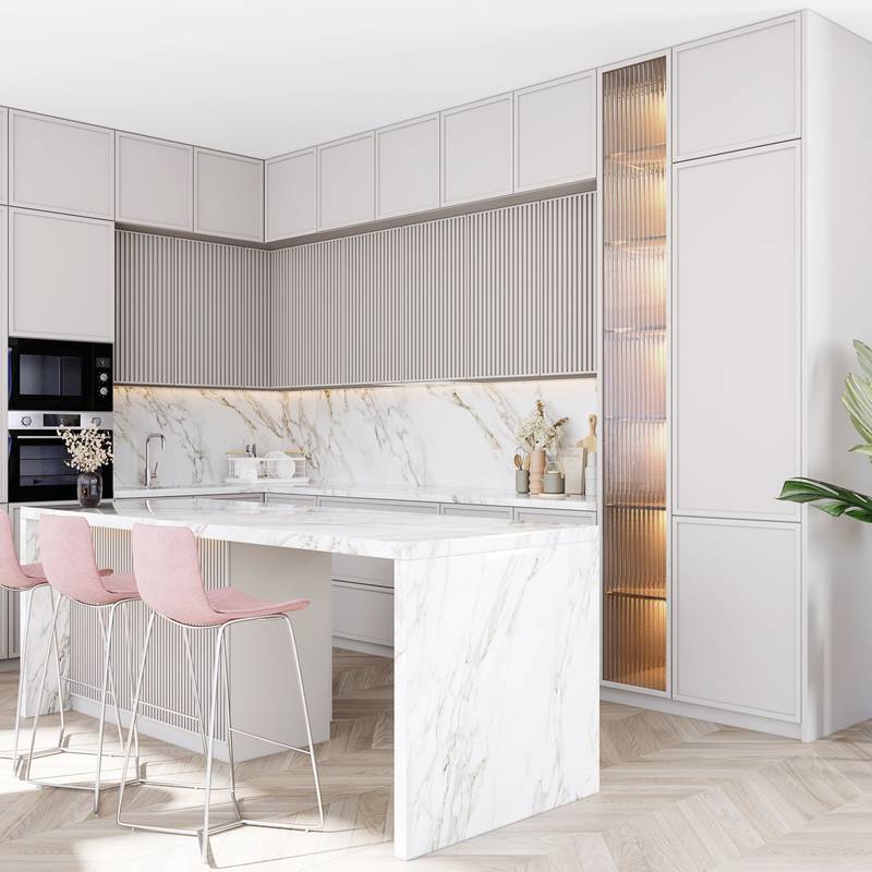 Globalo Design Saredo okap kuchenny 60 cm podszafkowy biały SAREDO_60_1_WHITE_+_TW_3_1