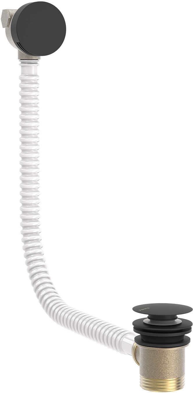 Tres syfon do wanny czarny mat 03453430NM